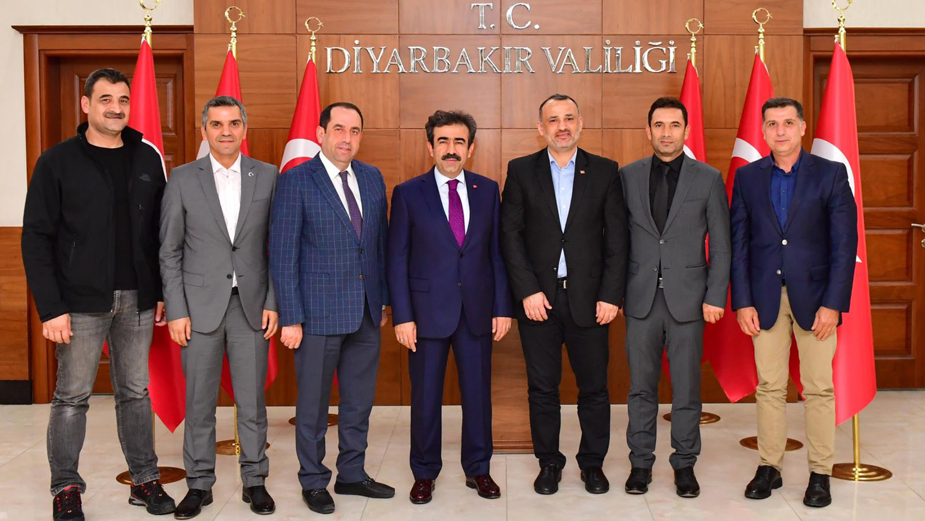 Başkan'dan Diyarbakır Protokolüne teşekkür ziyareti