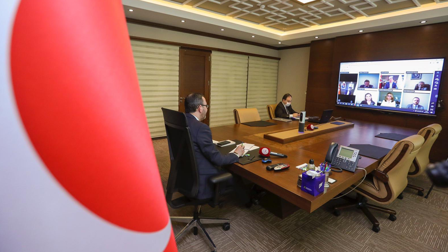 Bakan Kasapoğlu Federasyon Başkanları ile görüştü