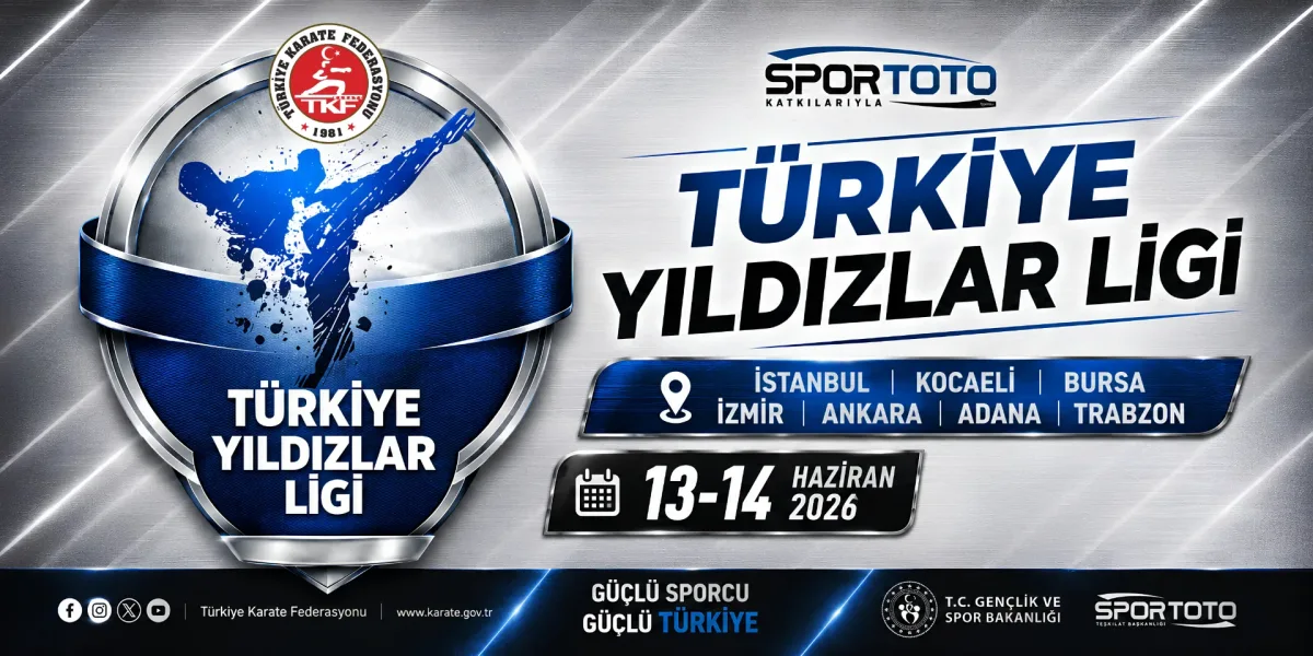 SPORTOTO YILDIZLAR KARATE LİGİ’NDE HEYECAN BAŞLIYOR!