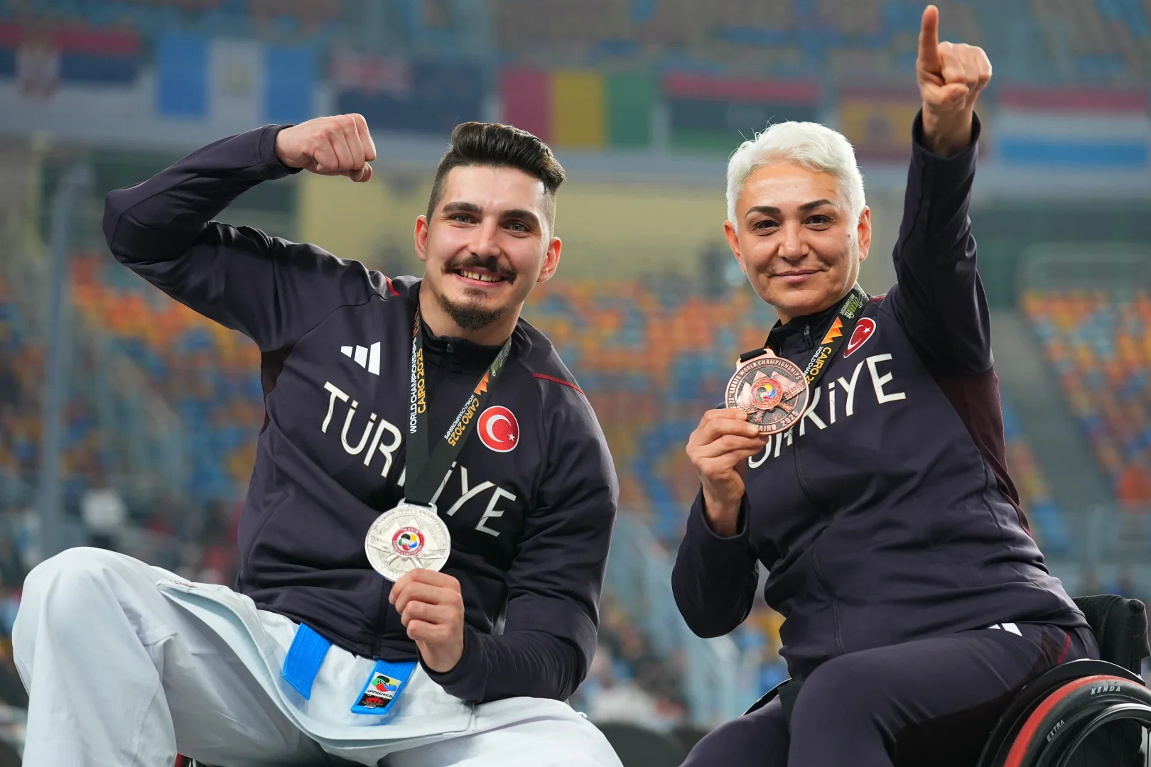 Dünya Karate Şampiyonasında Para Karate de 2 Madalya