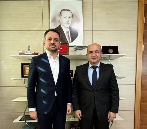 T.C. GENÇLİK VE SPOR BAKAN YARDIMCIMIZ DR. ENES EMİNOĞLU'NA ZİYARET