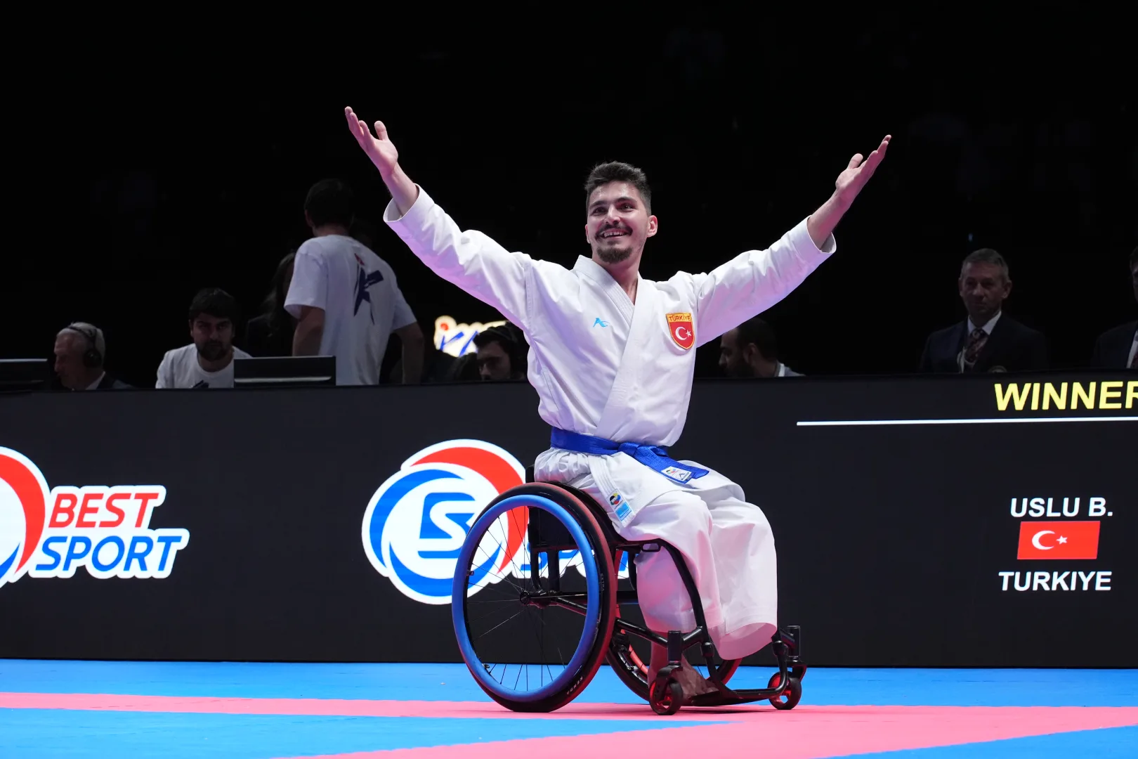 PARA-KARATE DE BERKAY USLU AVRUPA ŞAMPİYONU